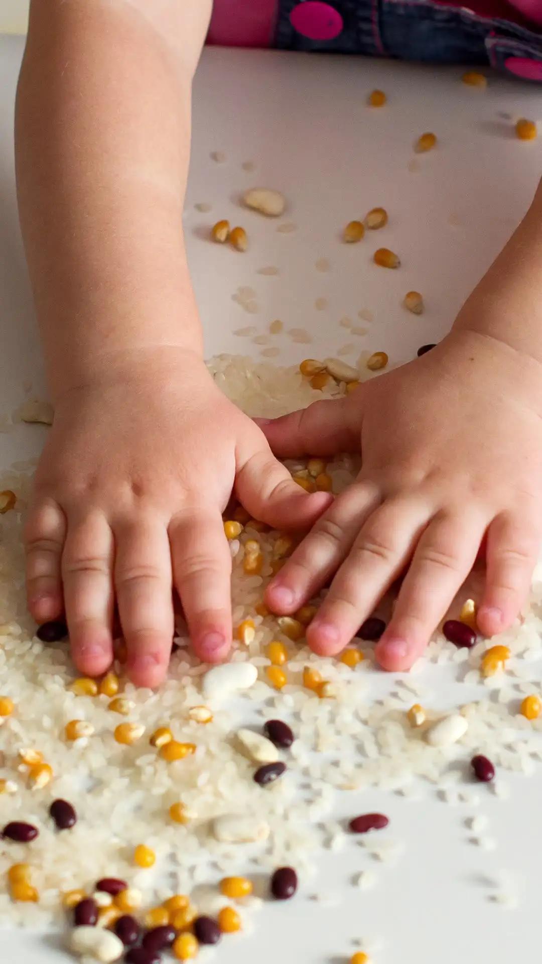 Cara Aman Sensory Play